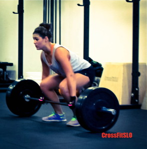 Jessica working on her Deadlifts!