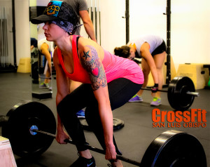 Melissa working on her Deadlifts!!!