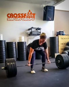 Bonnie PR's her Deadlift at 245lbs!!!