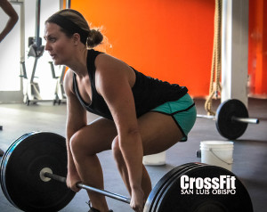 Katie working on her Cleans!!!